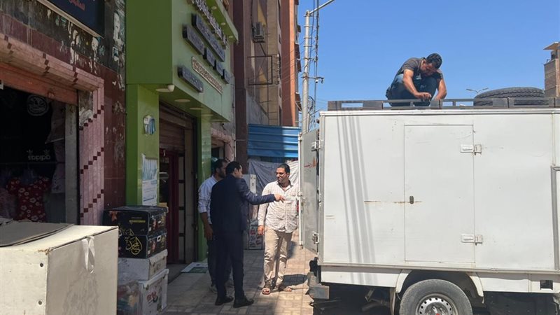 إزالة تعديات وإشغالات
