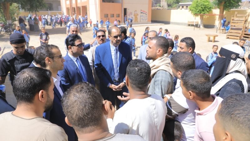 جانب من الجولة الميدانية