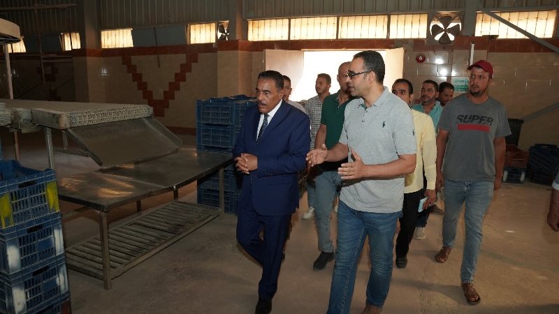 محافظ مطروح خلال