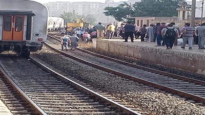مصرع ربة منزل في حادث قطار في المنشاة بسوهاج