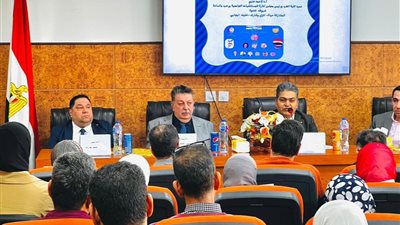 بحضور الإعلامي السيد خيرالله  طب طنطا تنظم ندوة بعنوان 