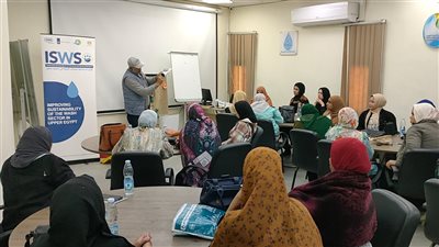 مياه أسيوط: ورشة تدربية لعدد50 رائدة ريفية لاكسابهم مهارات السباكة المنزلية 