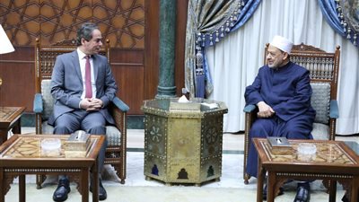 شيخ الأزهر يستقبل رئيس الهيئة الوطنية للإعلام