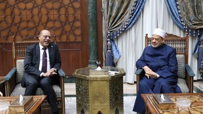شيخ الأزهر يستقبل وزير العمل لبحث سبل التعاون المشترك