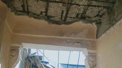 إصابة 7 مواطنين انهارت عليهم شرفة عقار فى العصافرة شرق الإسكندرية