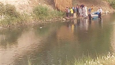 انتشال جثة رجل مسن طافية بترعة فى سوهاج