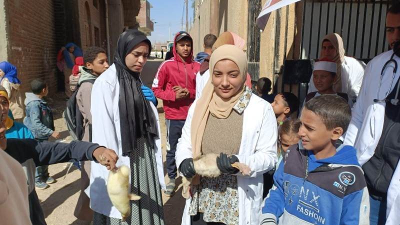 قافلة بيطرية مجانية