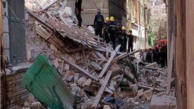 انهيار منزلين قديمين بسوهاج دون خسائر بشرية