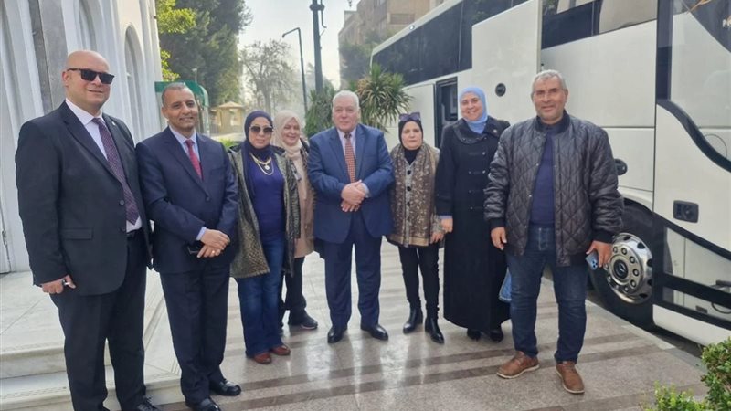 وفد لجنة الشئون الدينية