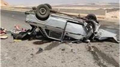 مصرع شخص وإصابة آخر فى حادث انقلاب سيارة ملاكي غرب الإسكندرية