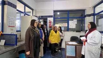 وكيل «صحة الإسكندرية» تفاجئ مستشفى الحميات والجهاز الهضمى