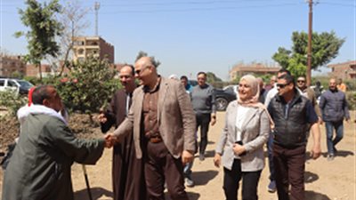 محافظ القليوبية يدشن الحملة القومية الأولى لتحصين الماشية ضد مرض الحمى القلاعية