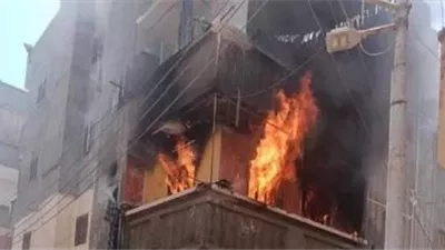 بسبب خلافات زوجية.. سيدة تتهم زوجها بإشعال النار في شقتهم بالإسكندرية 