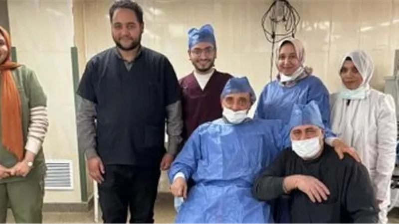 الفريق الطبي