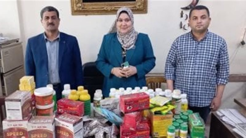 جانب من المضبوطات