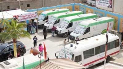 صحة الإسكندرية تنظم قافلة طبية مجانية بوحدة بنجر 3 ببرج العرب
