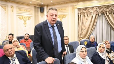 الدكتور محمد حسين يستعرض رؤية جامعة طنطا واحتياجاتها