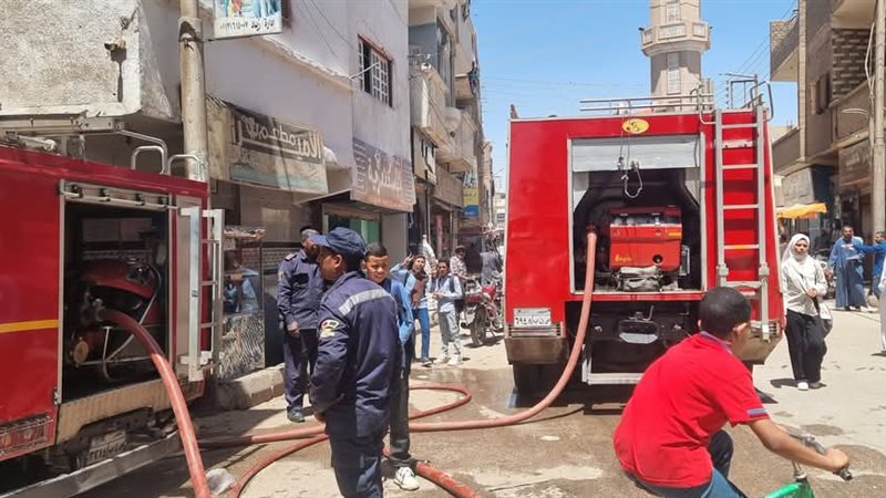 السيطرة على حريق