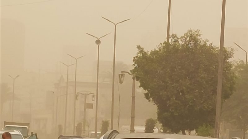 عاصفة ترابية