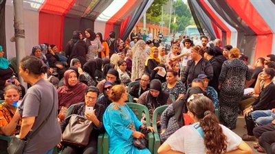 حشود وطوابير.. مشهد انتخابي مشرف للشباب في العمرانية