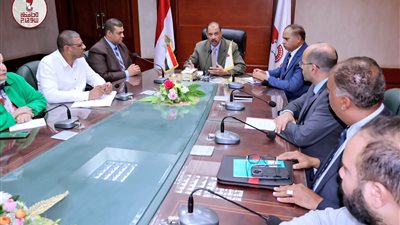 محافظ سوهاج يبحث آليات التسويق للفرص الاستثمارية مع ممثلي الكيانات والمؤسسات المالية والمصرفية