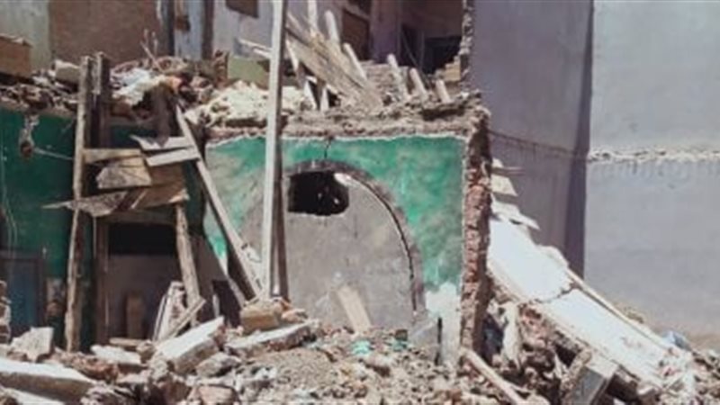 انهيار منزل - ارشيفية