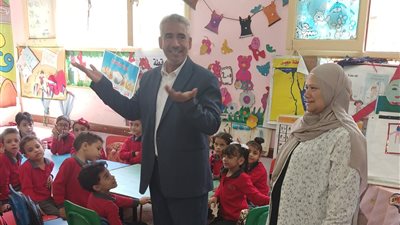 رئيس القطاع الأول يتفقد عددا من مدارس المراغة لمتابعة سير العملية التعليمية