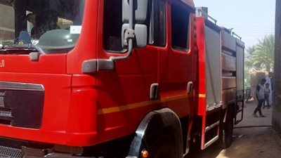 بسبب ماس كهربائي.. إصابة سيدة ونفوق 40 رأس ماشية إثر حريق التهم حظيرتي ماشية بقنا