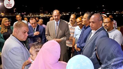محافظ سوهاج يشيد بسرعة إنجاز تطوير ممشى الكورنيش الشرقي
