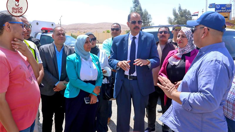 جانب من الجولة التفقدية