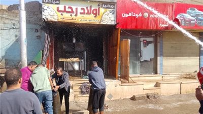 حريق يلتهم مخبزًا سياحيًا دون وقوع إصابات بشرية في المراغة بسوهاج