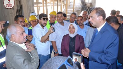 محافظ سوهاج يتفقد أعمال إنشاء المجمع الخدمي لصانعي الأثاث بطهطا