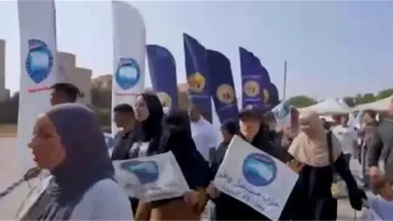 جانب من مشاركة الناخبين