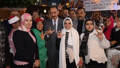 محافظ سوهاج يشارك في حفل الإفطار الجماعي لذوي الهمم