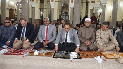 محافظ سوهاج يشهد احتفال الأوقاف بليلة القدر بمسجد العارف بالله