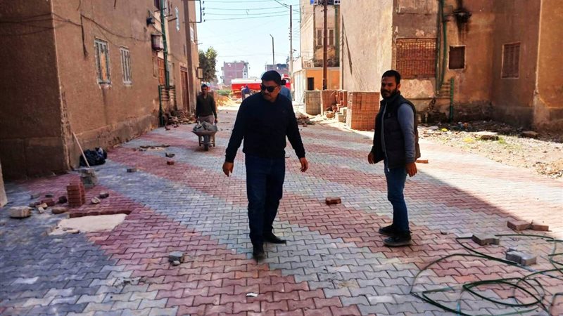 تركيب بلاط الإنترلوك