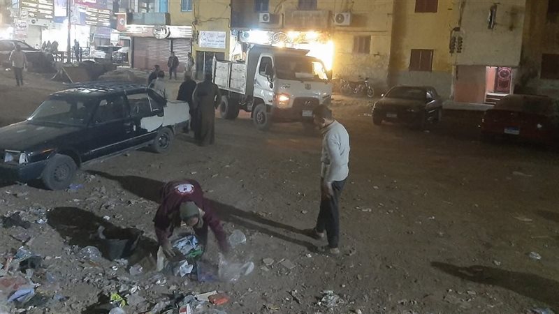 حملة نظافة بحي غرب