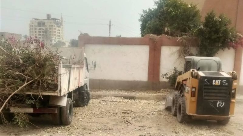 جانب من حملات النظافة