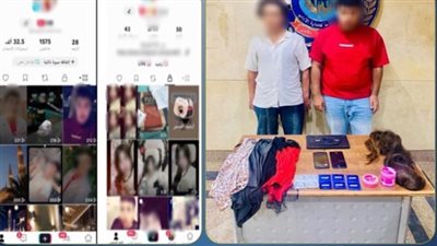 يحرضان على الفسق والفجور.. القبض على شخصين نشرا فيديوهات بملابس نسائية بأكتوبر