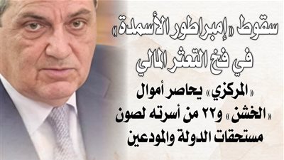 سقوط «إمبراطور الأسمدة» في فخ التعثر المالي.. و«المركزي» يحاصر أموال «الخشن» و22 من أسرته لصون مستحقات الدولة والمودعين