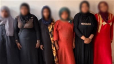 القبض على 7 سيدات تشاجرن بسبب تقسيمة غنيمة التسول بقنا 