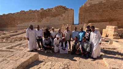 وزير السياحة والآثار يتفقد موقع تابوزيريس ماجنا الأثري ويتابع أعمال البعثة المصرية الدومينيكية