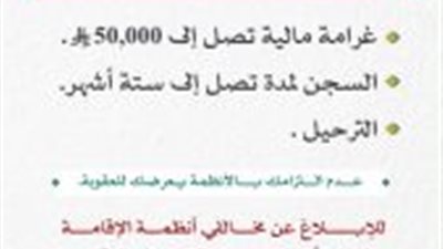 غرامة وسجن وترحيل.. السعودية تحذر الوافدين من العمل لحسابهم الخاص