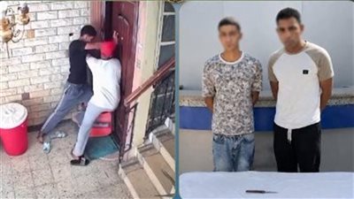 انتحلا صفة مندوبي شركة توصيل، ضبط شخصين حاولا اقتحام شقة بالبساتين لسرقتها
