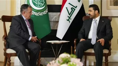 نبيل فهمى ورئيس الوزراء العراقى يبحثان جهود خفض التصعيد واستعادة الاستقرار