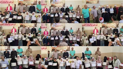 رئيس منطقة بني سويف الأزهرية يكرّم أوائل الشهادات الأزهرية للعام الدراسي 2026/2025