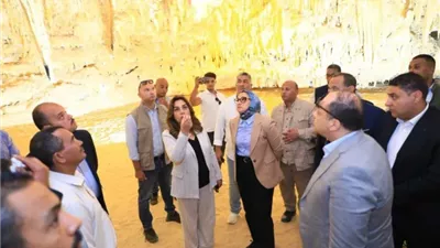 إعلان كهف الجارة بالوادي الجديد محمية طبيعية