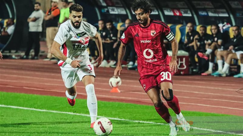 جانب من المباراة