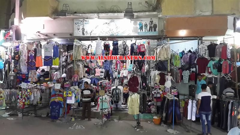 جانب من أسواق الملابس